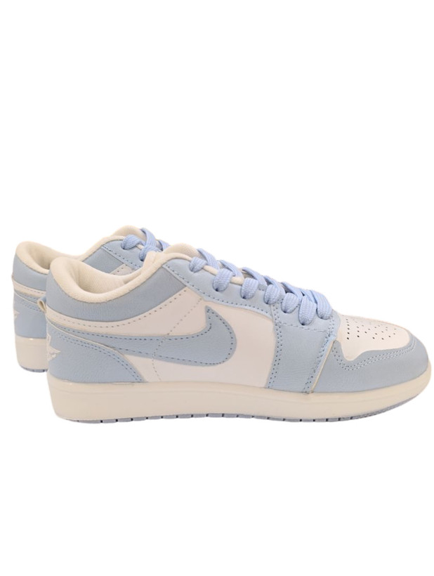 کتونی نایک جردن ۱ بدون ساق مردانه و زنانه رنگ سفید آبی